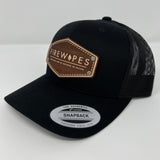 Firewipes SnapBack Hat - Black/Black