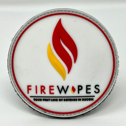 Firewipes PVC Patch - 3" Multi-color includes Hook and Loop